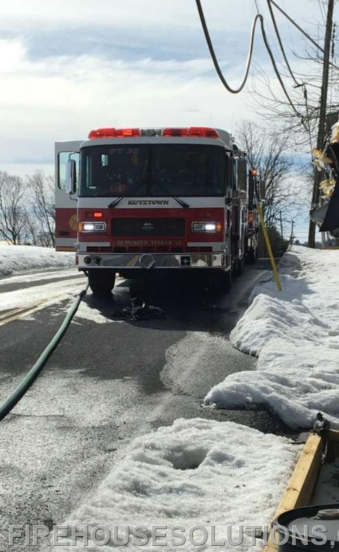 Dwelling Fire on Houtztown Rd, 40 Box